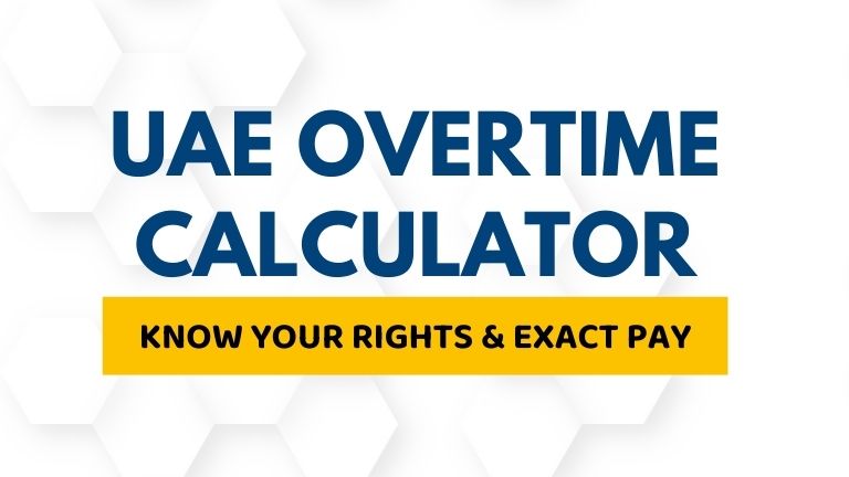 Overtime Calculation in UAE